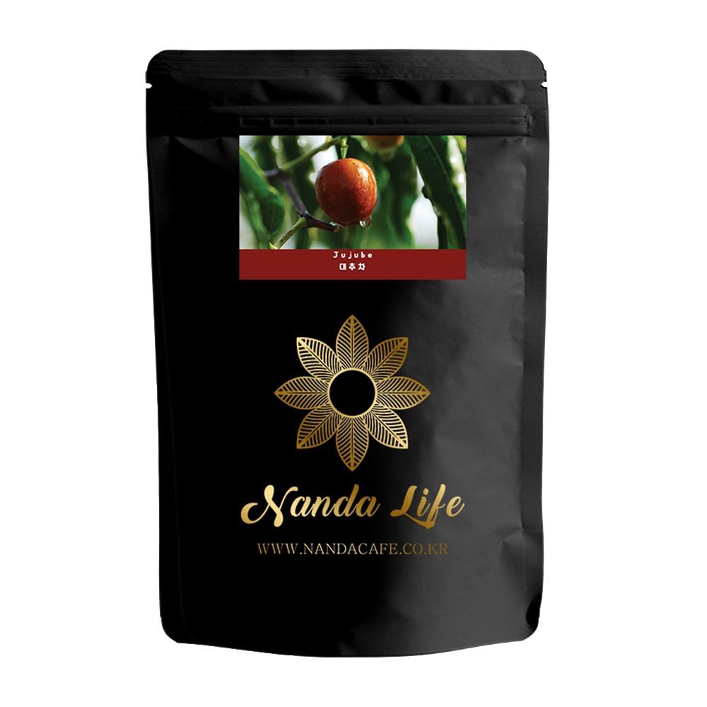 Nanda Life Premium Jujube Tea 50 Tea Bags 100% Korean Red Date Tea Caffeine-Free Daily Sweet Wellness _ Made in Korea